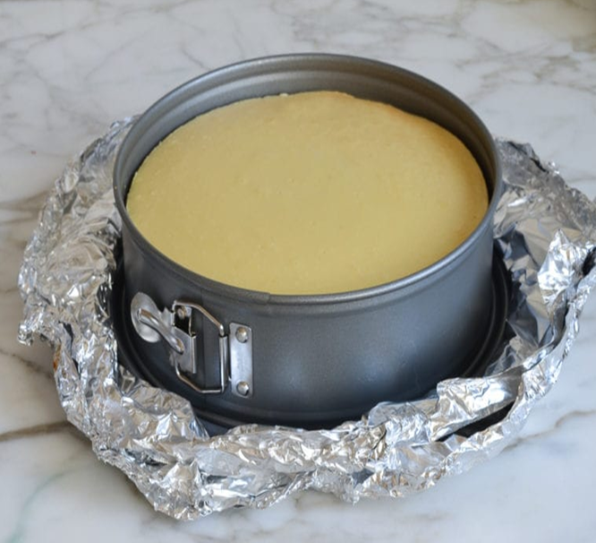 90 percig sütjük a sajttortát