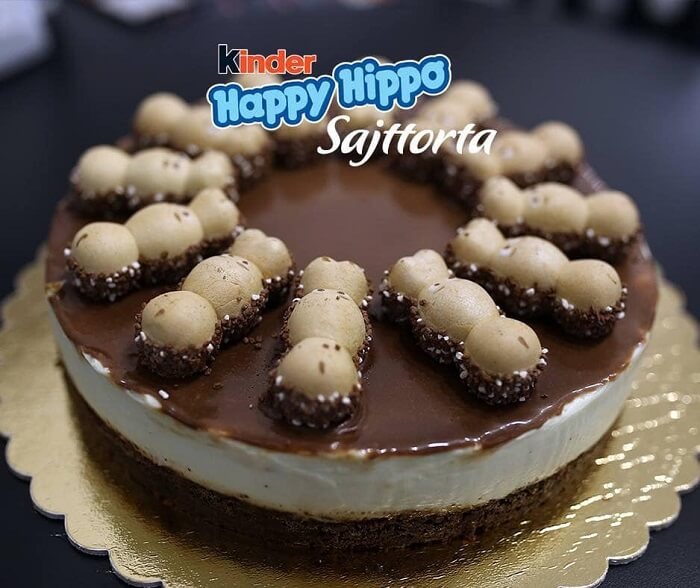 Happy Hippo Sajttorta / Happy Hippo Cheesecake